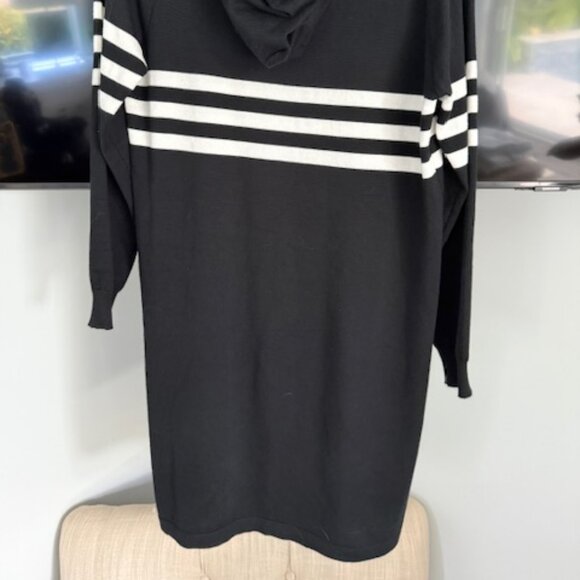 Celine Cashmere Blend Lightweight Sweater Dress With hood - Picture 7 of 7